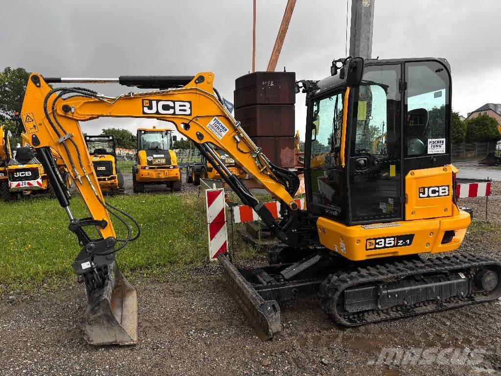JCB Minibagger 35Z-1 حفارات صغيرة أقل من 7 طن (حفارات صغيرة)