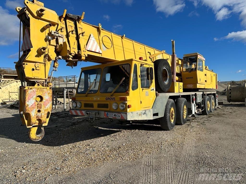 Grove TM 750 E رافعات مجنزرة