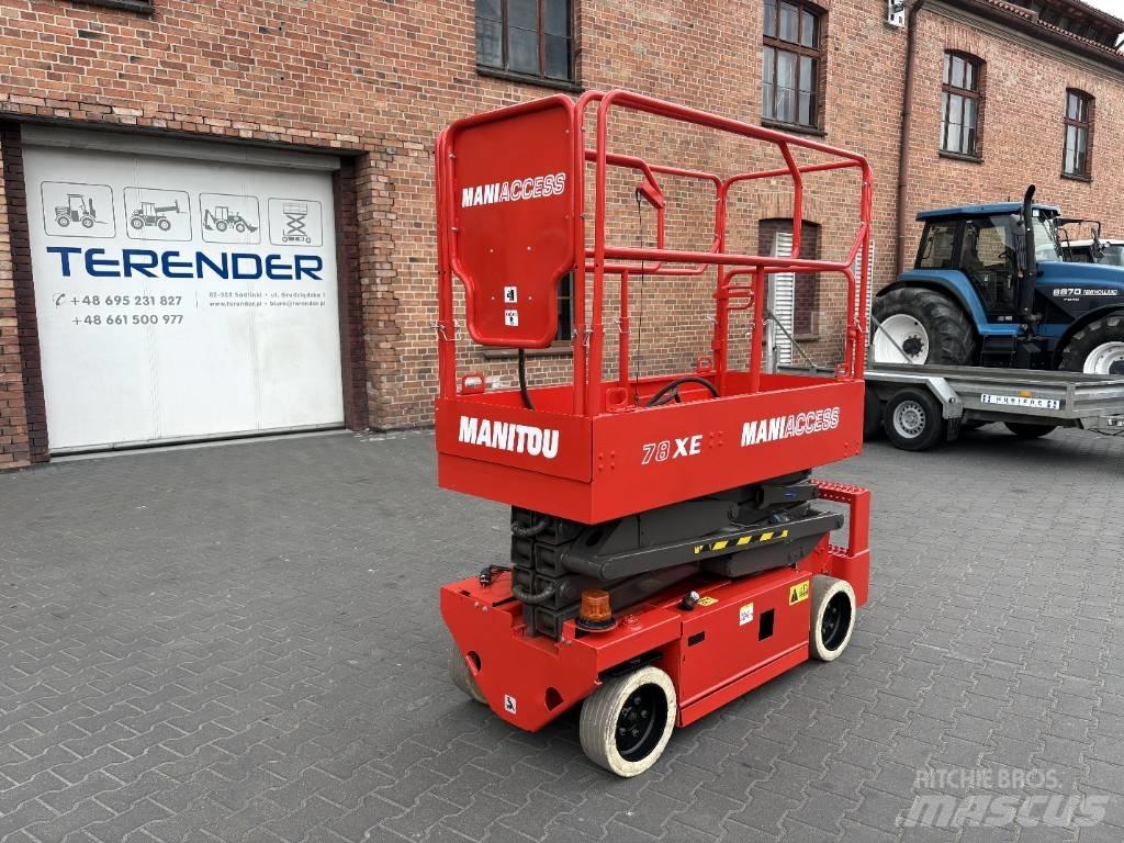 Manitou 78 XE رافعات مقصية الشكل