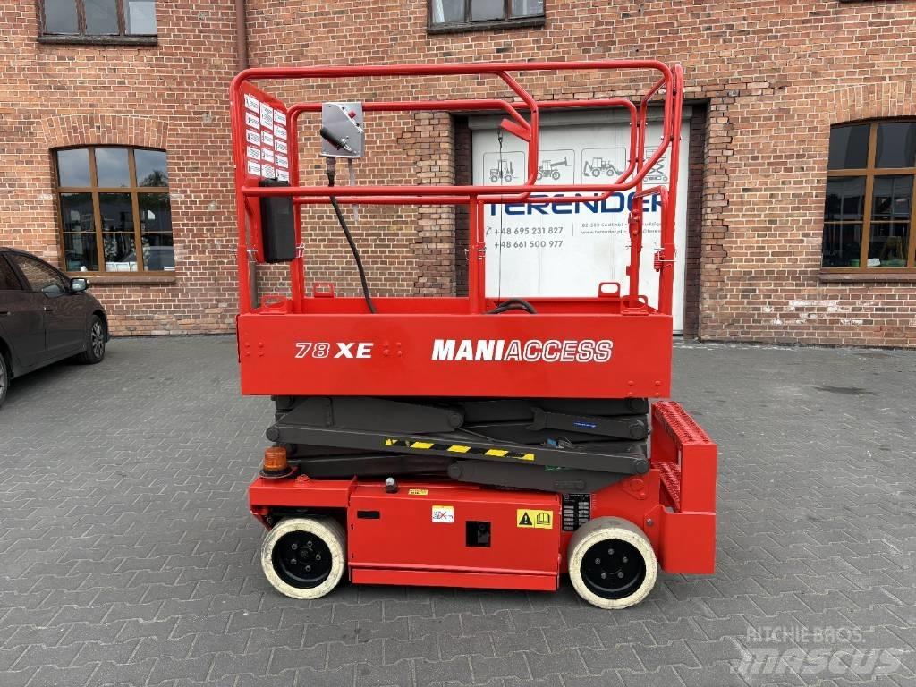 Manitou 78 XE رافعات مقصية الشكل