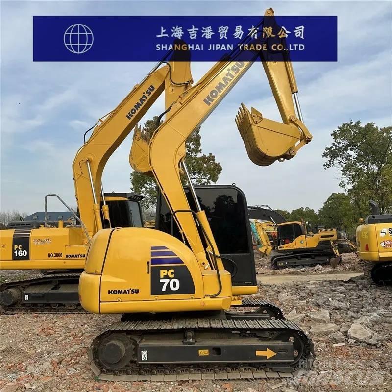 Komatsu PC 70 حفارات زحافة