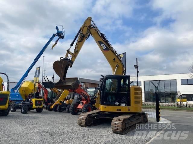 CAT 315FL CR حفارات زحافة