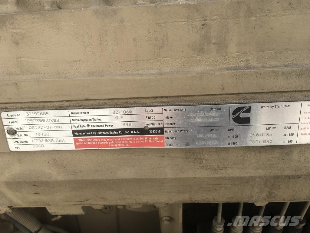 Cummins QST30 USED معدات البناء - غير ذلك