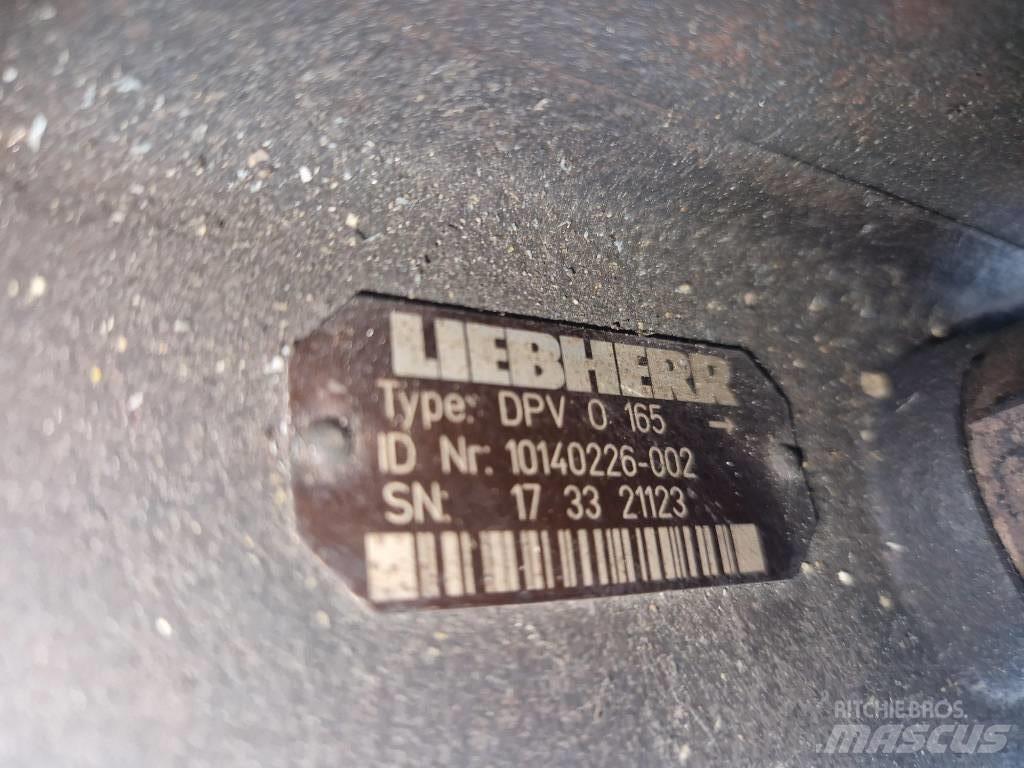 Liebherr DPV 0 165 هيدروليات