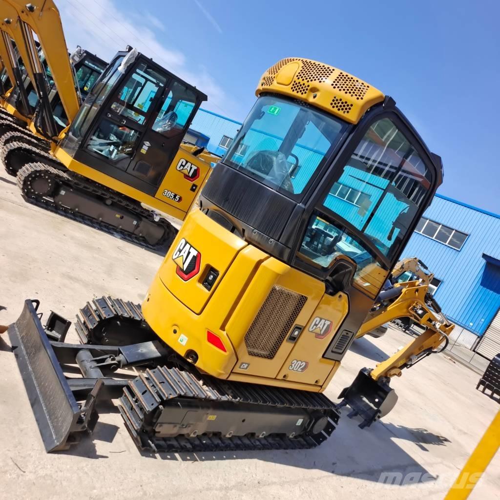 CAT 302 حفارات صغيرة أقل من 7 طن (حفارات صغيرة)