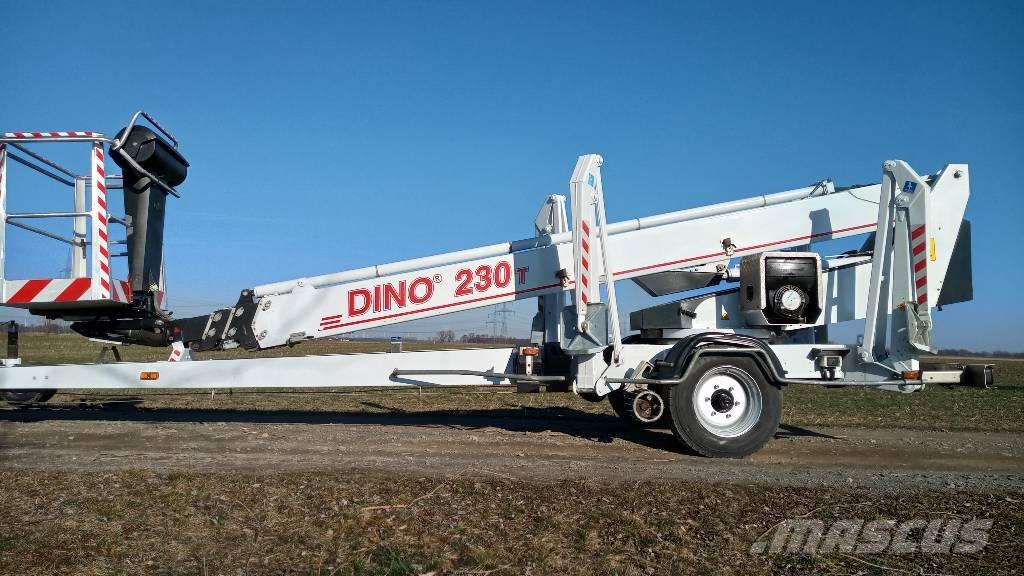 Dino 230 T المنصات الهوائية المثبتة على مقطورة