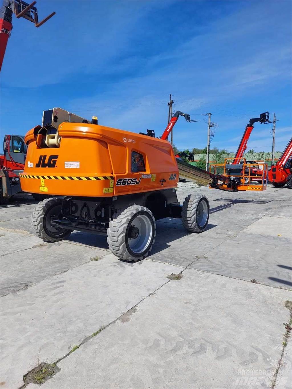 JLG 660SJ رافعات سلة تلسكوبية