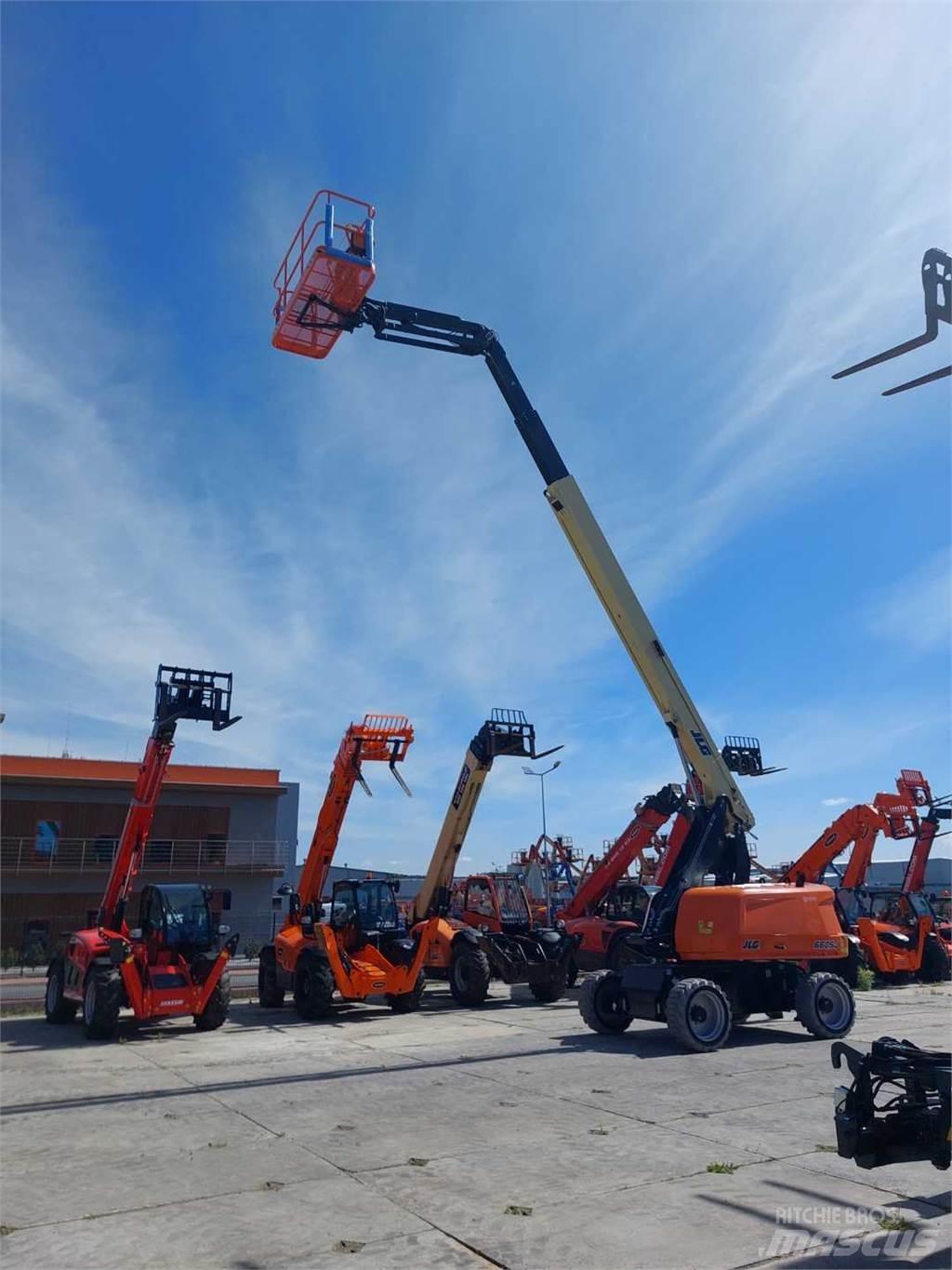 JLG 660SJ رافعات سلة تلسكوبية