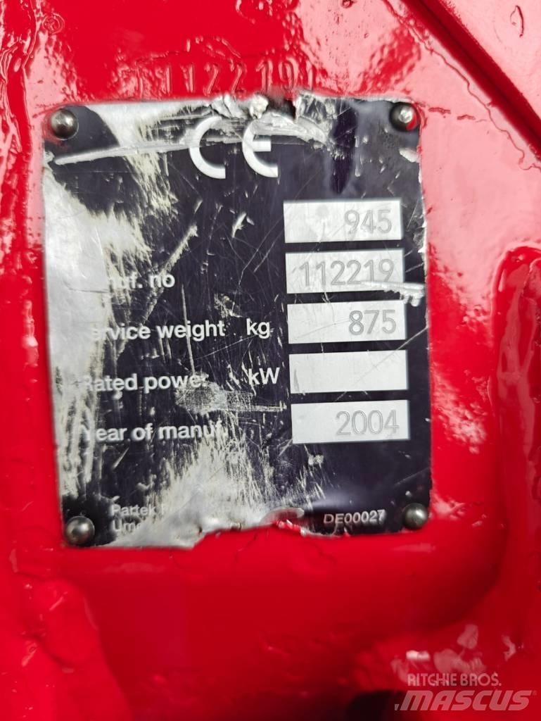Valmet 945.1 رؤوس حصادات