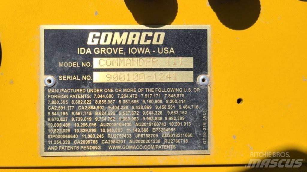 Gomaco Commander III معدات الرصف الخرساني