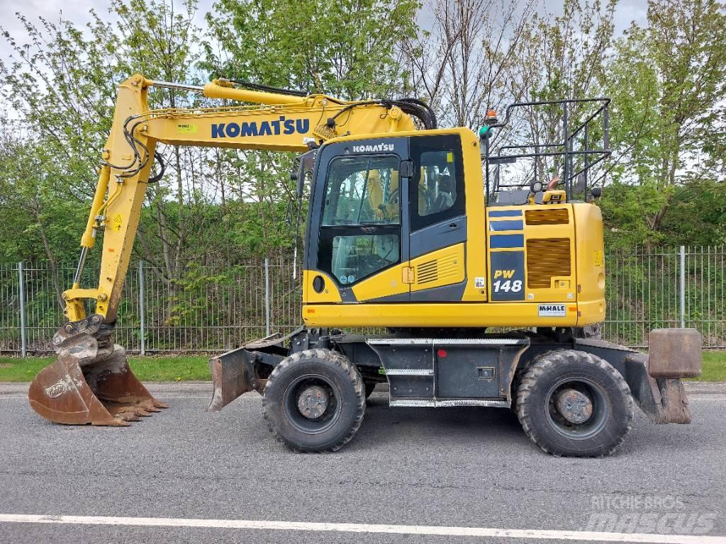 Komatsu PW148-11 حفارات بعجل