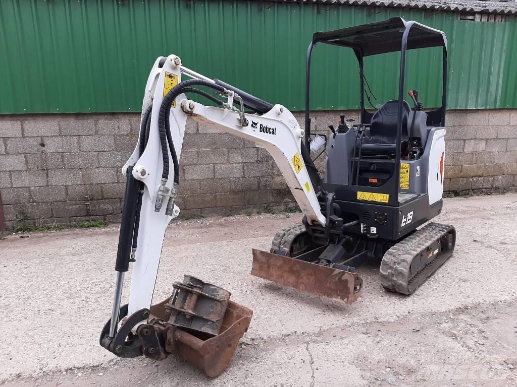 Bobcat E 19 حفارات صغيرة أقل من 7 طن (حفارات صغيرة)