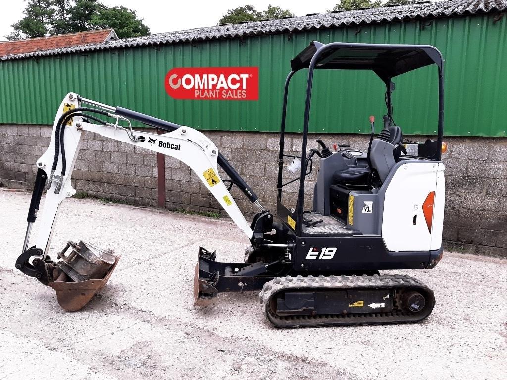 Bobcat E 19 حفارات صغيرة أقل من 7 طن (حفارات صغيرة)