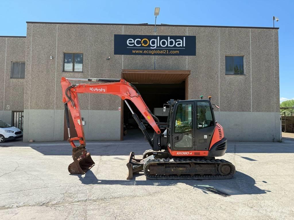 Kubota KX 080-4 حفارات وسط 7 طن - 12 طن
