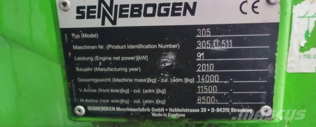 Sennebogen 305 مناولات متداخلة