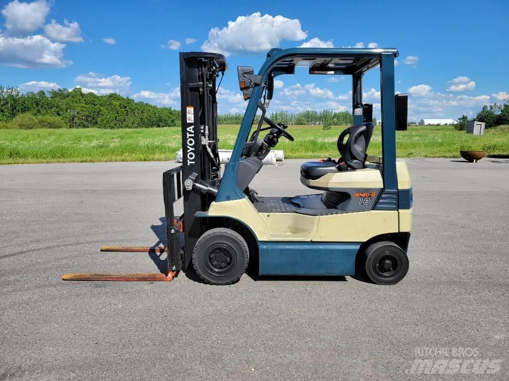 Toyota 7FB18 شاحنات ذات رافعات شوكية تعمل بالكهرباء
