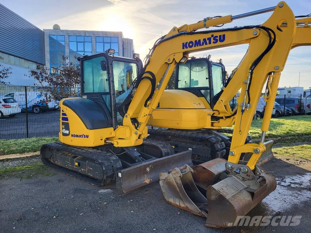 Komatsu PC45MR-5 حفارات صغيرة أقل من 7 طن (حفارات صغيرة)