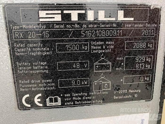 Still RX20-15 شاحنات ذات رافعات شوكية - أخرى
