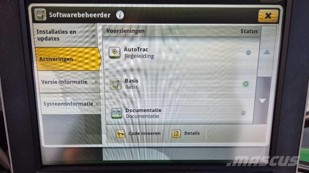 John Deere 6195 R الجرارات