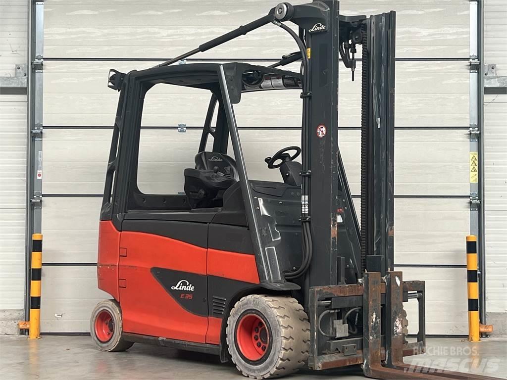 Linde E35HL-01 شاحنات ذات رافعات شوكية تعمل بالكهرباء