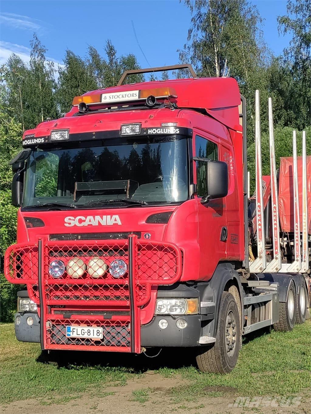 Scania R620 6x4 شاحنات أشجار