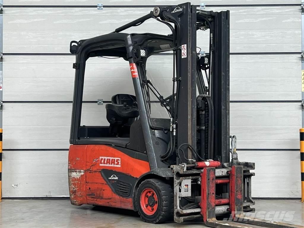 Linde E16 شاحنات ذات رافعات شوكية تعمل بالكهرباء