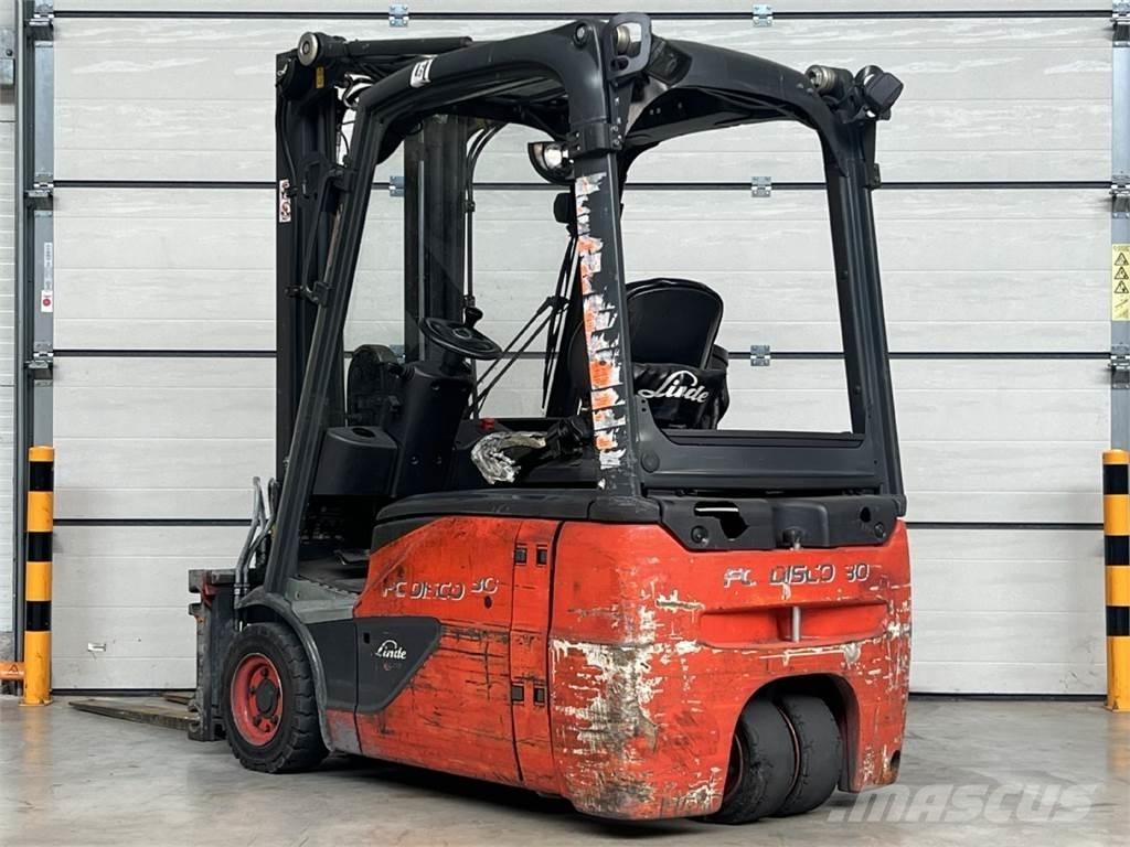 Linde E16 شاحنات ذات رافعات شوكية تعمل بالكهرباء