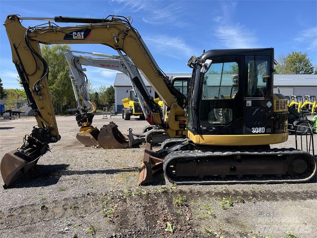 CAT 308 D حفارات وسط 7 طن - 12 طن