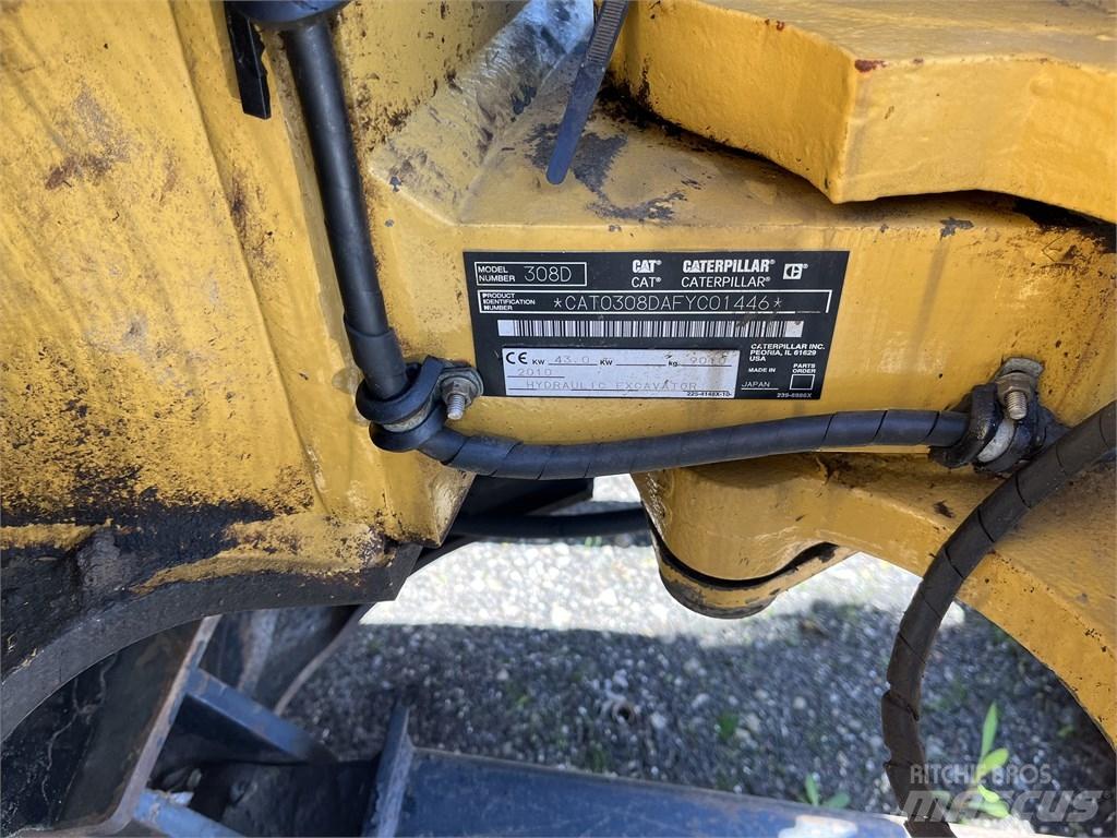 CAT 308 D حفارات وسط 7 طن - 12 طن