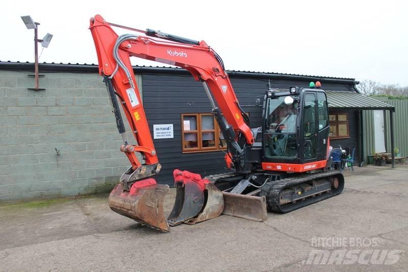 Kubota KX 080-4 حفارات وسط 7 طن - 12 طن