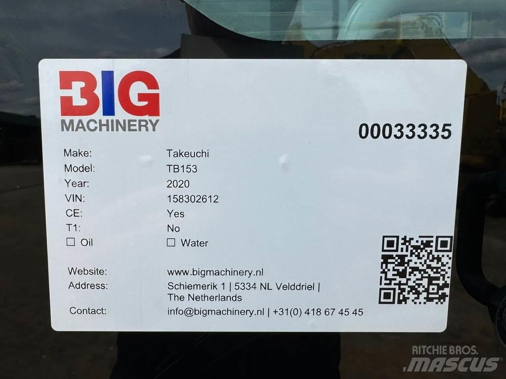 Takeuchi TB153 حفارات خاصة