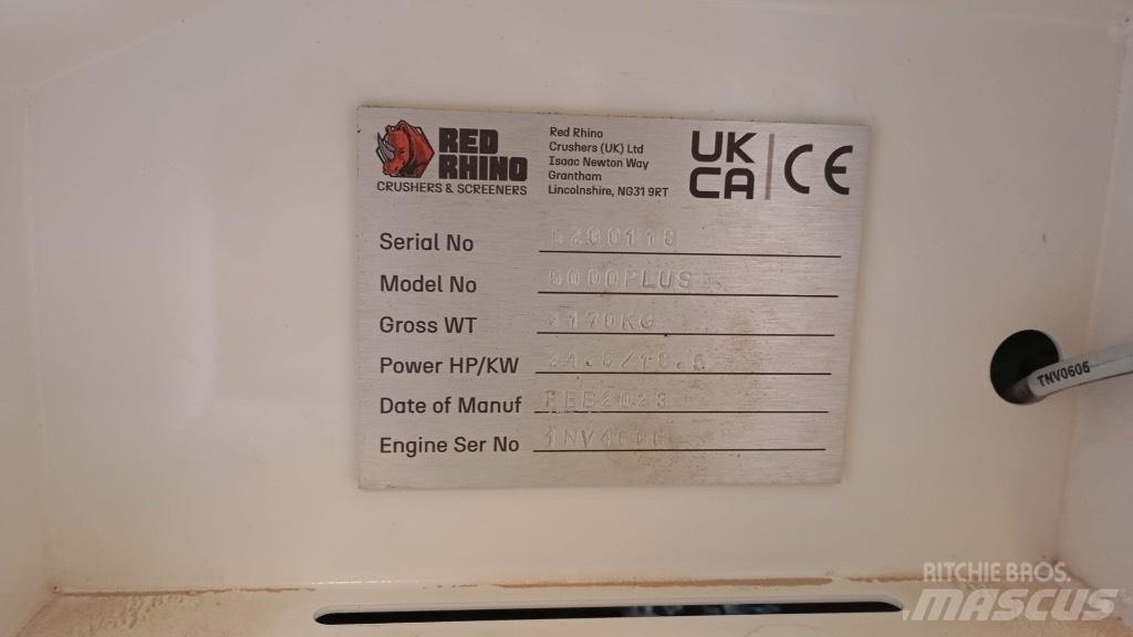 Red Rhino 5000 plus جراشات