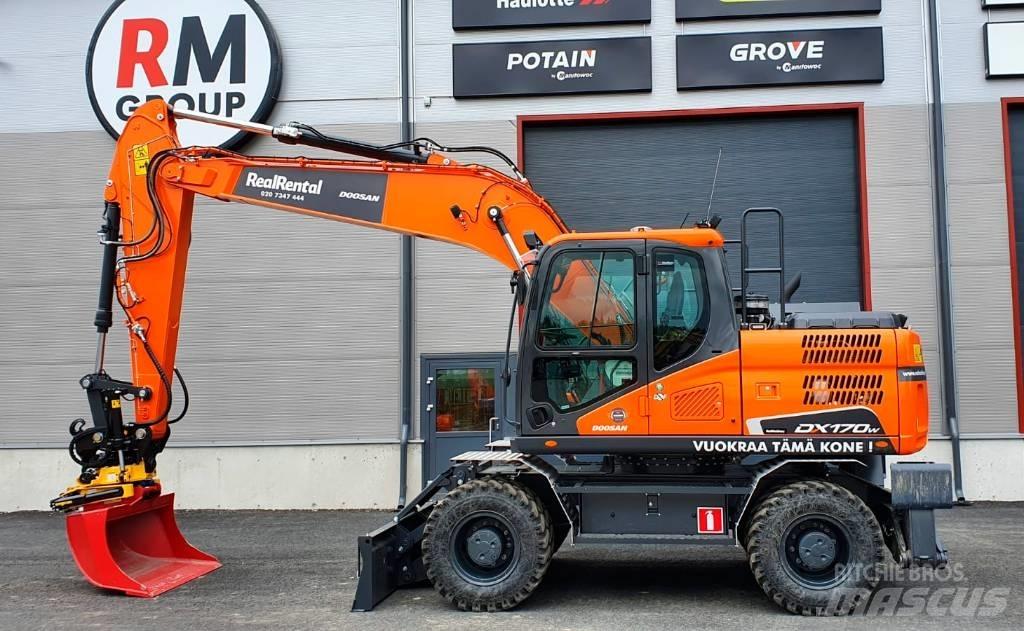 Doosan DX170W-5 حفارات بعجل