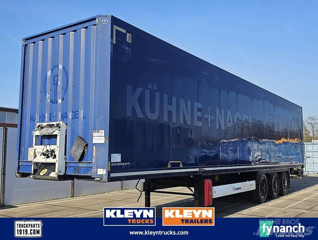 Krone SD KOFFER نصف مقطورات ذات هيكل صندوقي