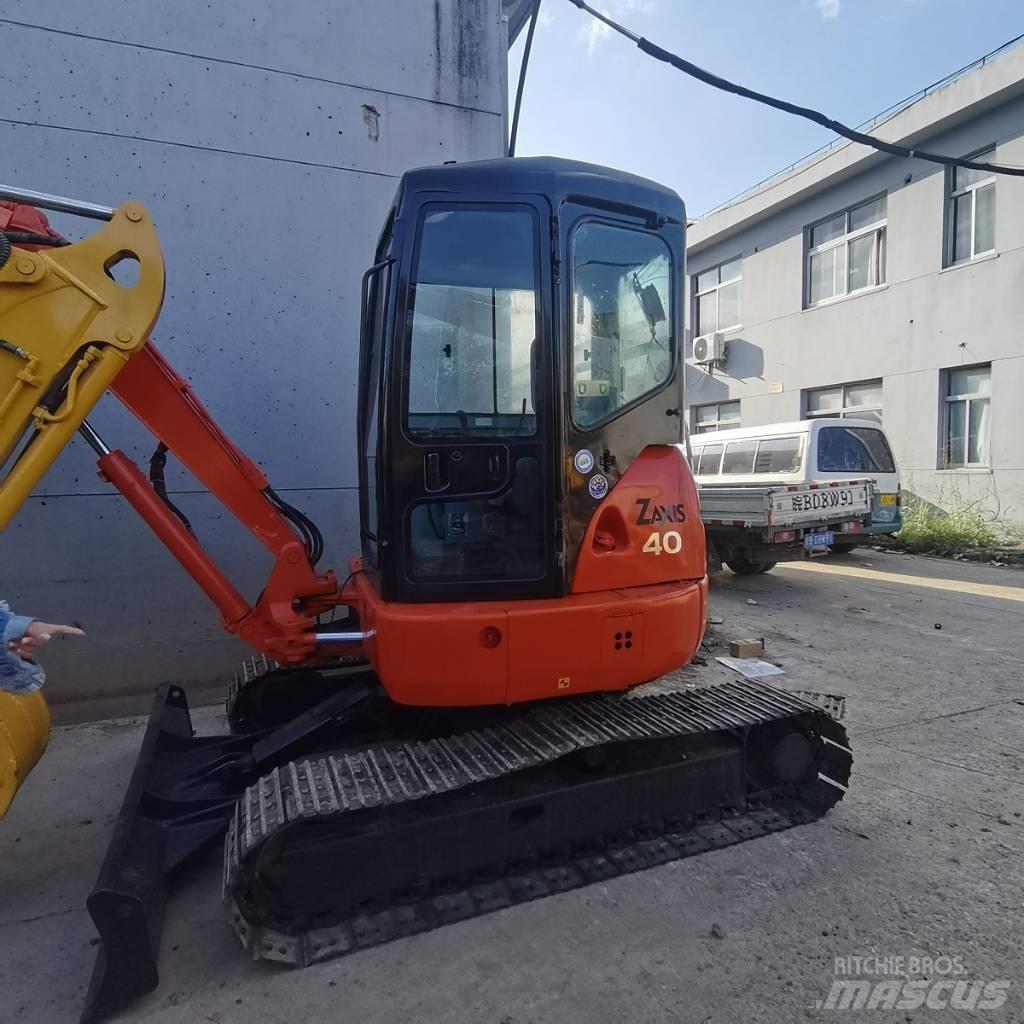 Hitachi ZX 40 U حفارات صغيرة أقل من 7 طن (حفارات صغيرة)