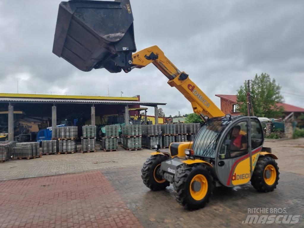 Dieci Mini Agri 25.6 رافعة تلسكوبية