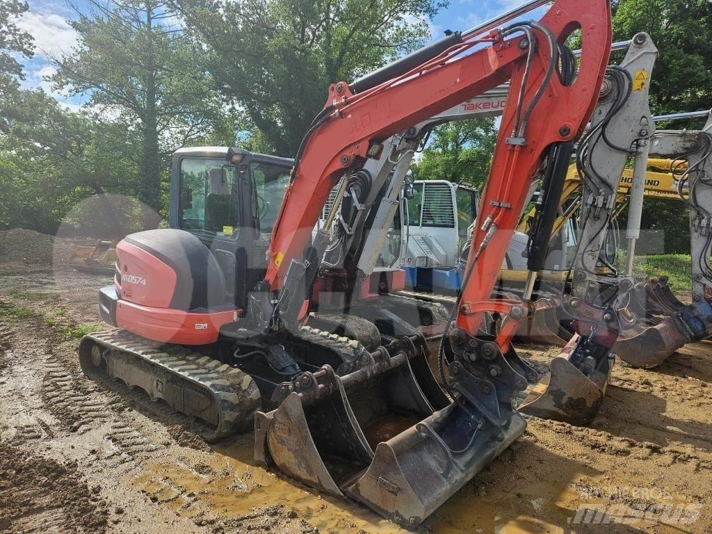 Kubota KX 057-4 حفارات صغيرة أقل من 7 طن (حفارات صغيرة)