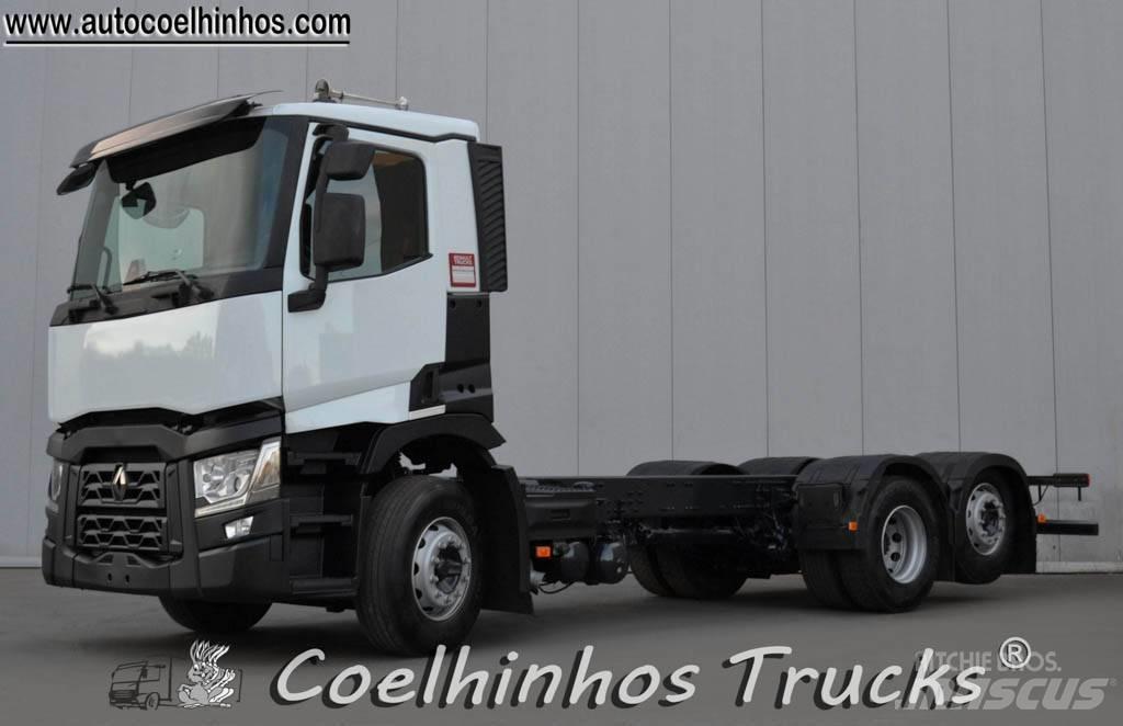 Renault T 430 شاحنات بمقصورة وهيكل