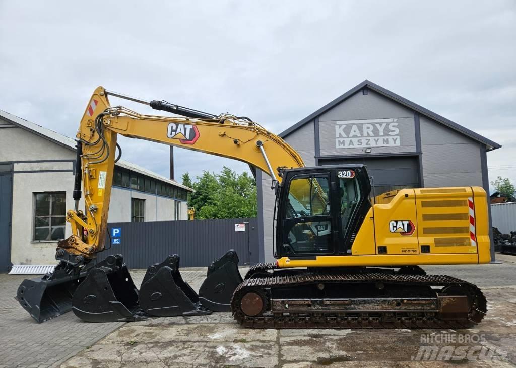 CAT 320 حفارات زحافة