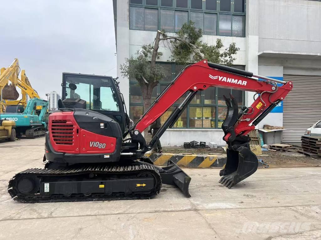 Yanmar Vio 80-6B حفارات وسط 7 طن - 12 طن