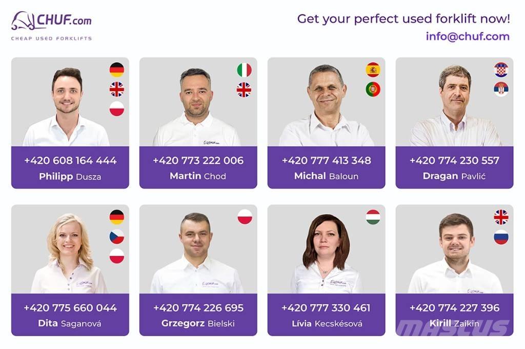 CAT 2ET3500 شاحنات ذات رافعات شوكية تعمل بالكهرباء