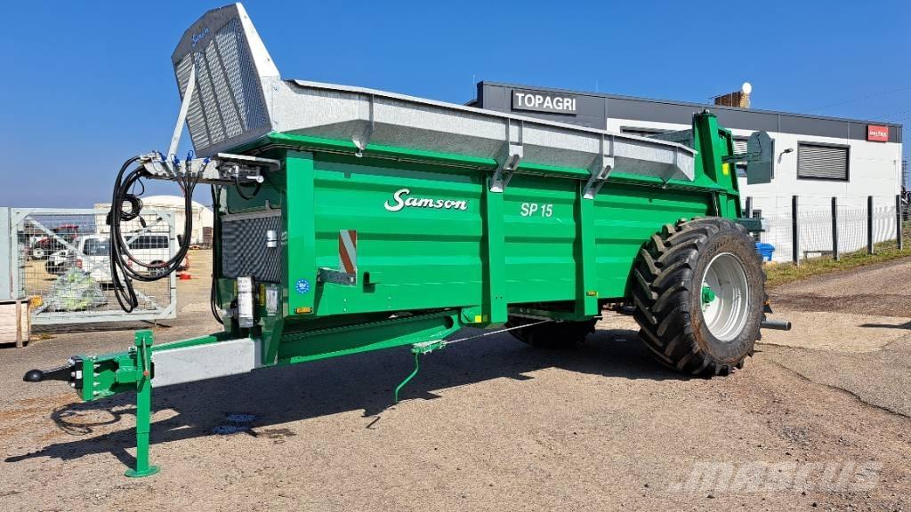 Samson SP 15 معدات توزيع السماد العضوي