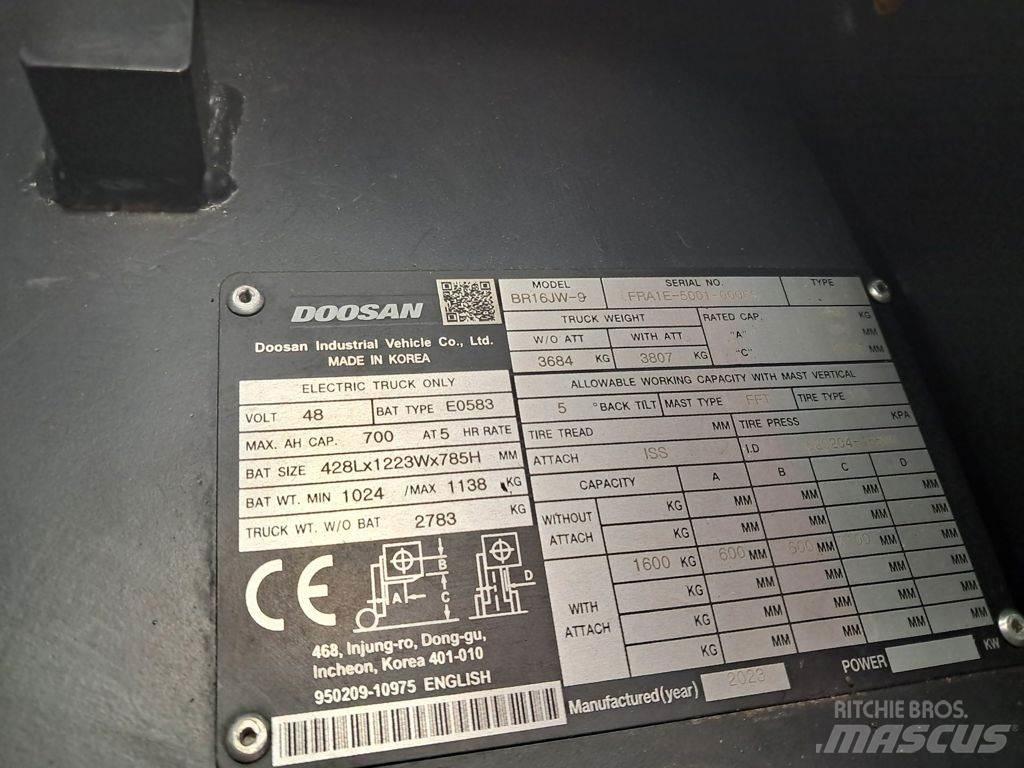 Doosan BR16JW-9 شاحنة مناولة