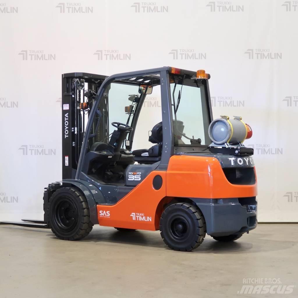 Toyota 02-8FGJF35 شاحنات LPG