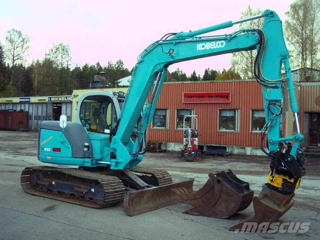 Kobelco SK 80 MSR-1E حفارات وسط 7 طن - 12 طن