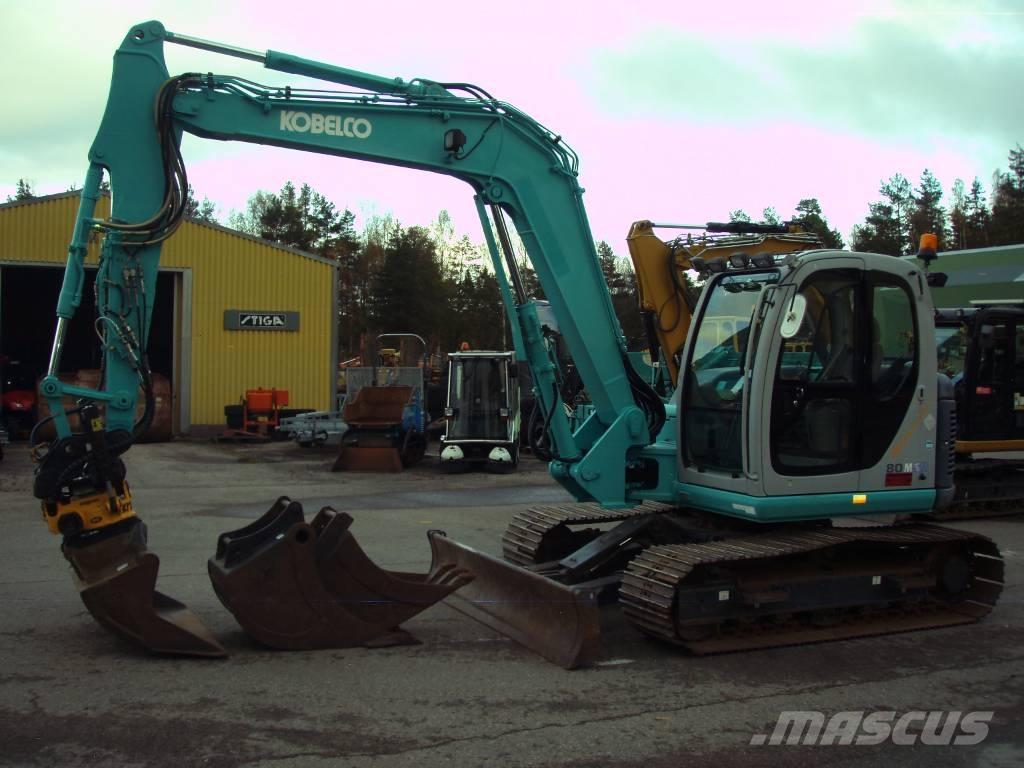 Kobelco SK 80 MSR-1E حفارات وسط 7 طن - 12 طن