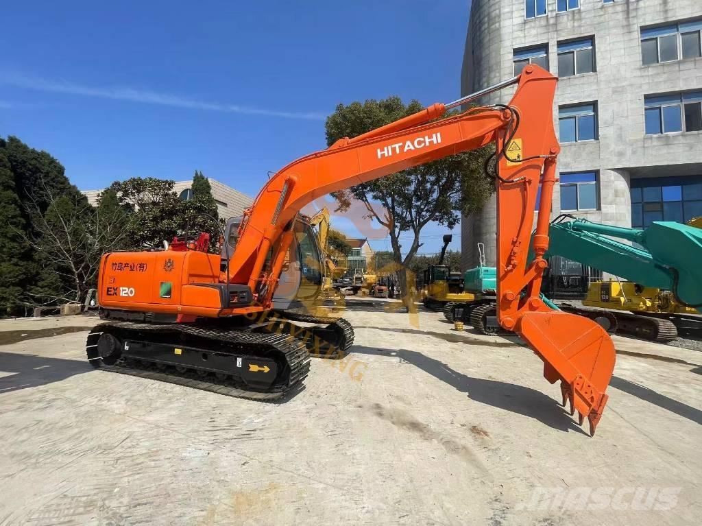 Hitachi EX 120 حفارات زحافة