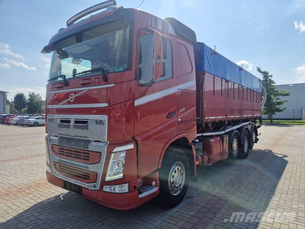 Volvo FH 500 شاحنات قلابة