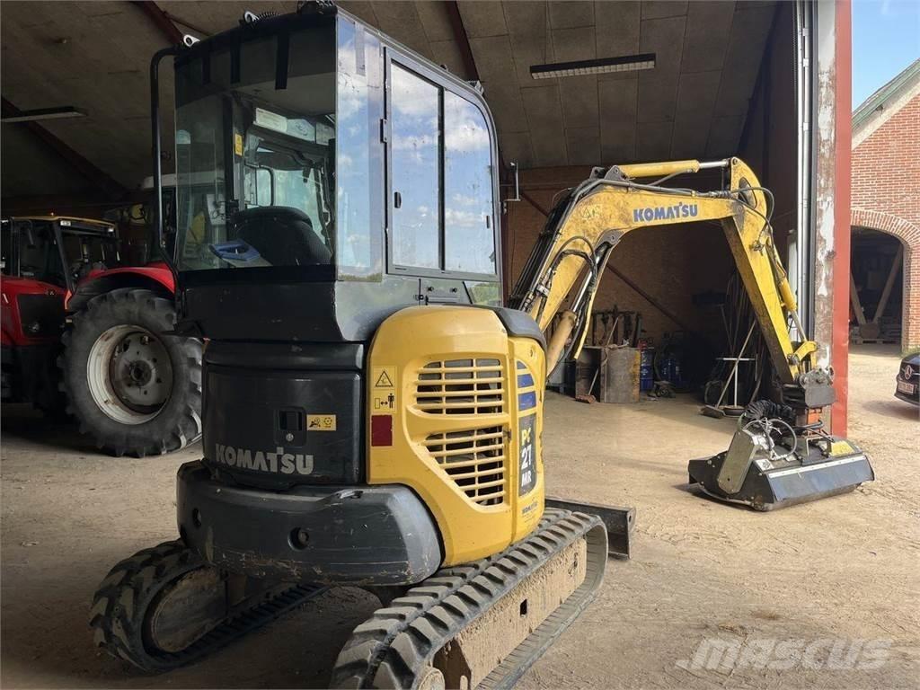 Komatsu PC27MR-2 حفارات بعجل