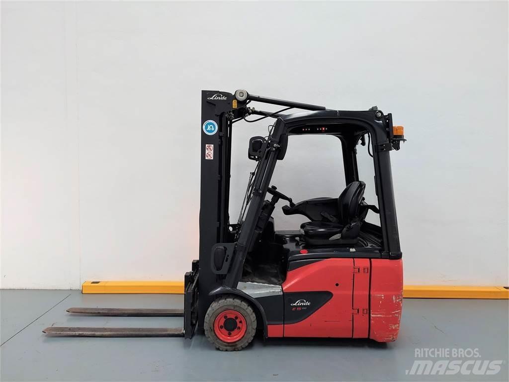 Linde E15 EVO شاحنات ذات رافعات شوكية تعمل بالكهرباء